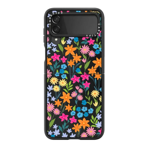 bright spring flowers - daisy floral pattern