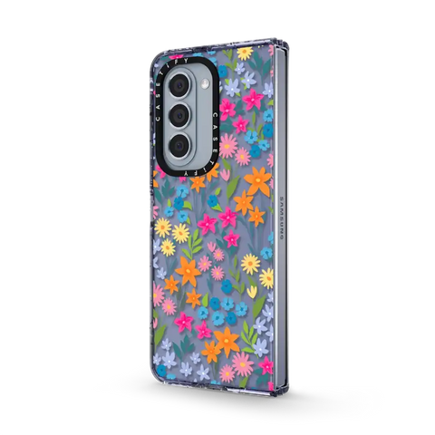 bright spring flowers - daisy floral pattern
