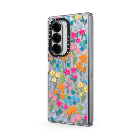 bright spring flowers - daisy floral pattern