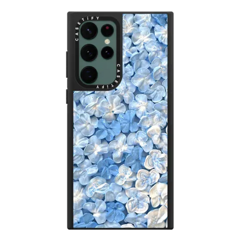 Blue Hydrangea Iphone Case By Ann Upton