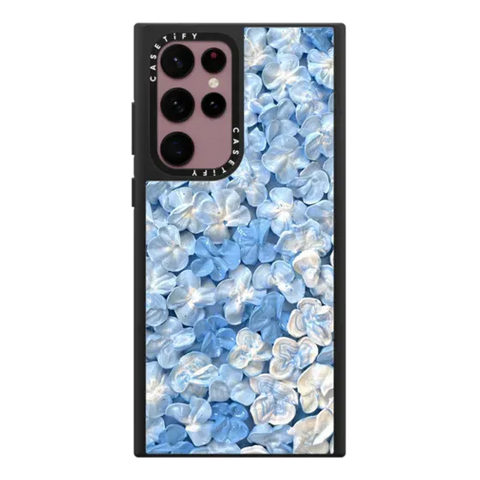 Blue Hydrangea Iphone Case By Ann Upton