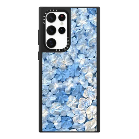 Blue Hydrangea Iphone Case By Ann Upton