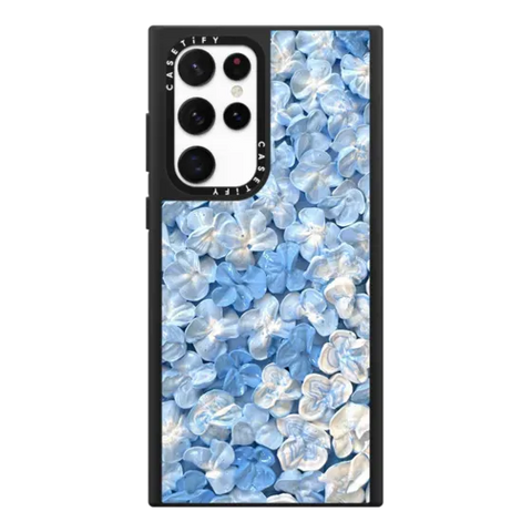 Blue Hydrangea Iphone Case By Ann Upton