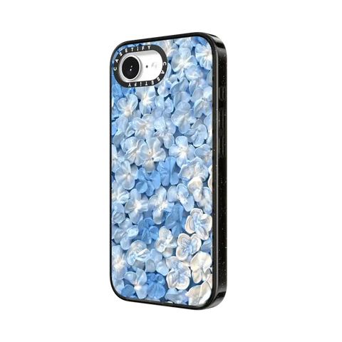 Blue Hydrangea Iphone Case By Ann Upton