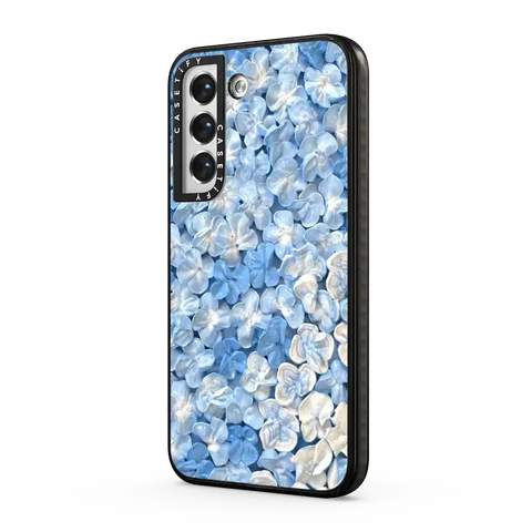 Blue Hydrangea Iphone Case By Ann Upton