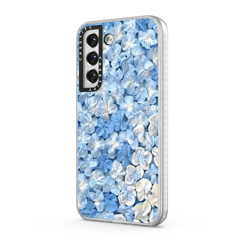 Blue Hydrangea Iphone Case By Ann Upton