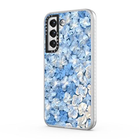 Blue Hydrangea Iphone Case By Ann Upton