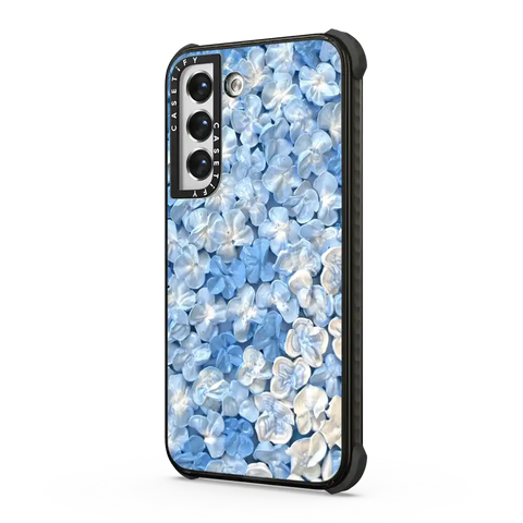 Blue Hydrangea Iphone Case By Ann Upton