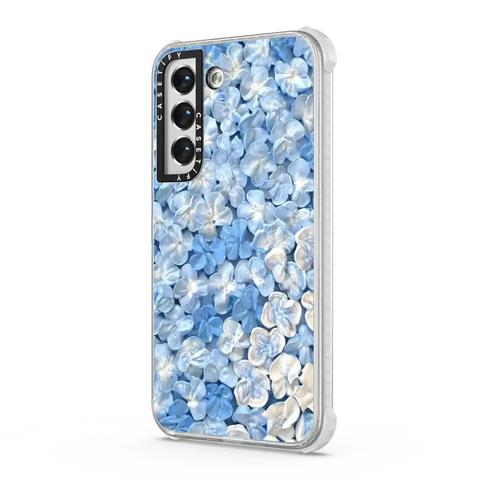 Blue Hydrangea Iphone Case By Ann Upton