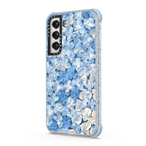 Blue Hydrangea Iphone Case By Ann Upton