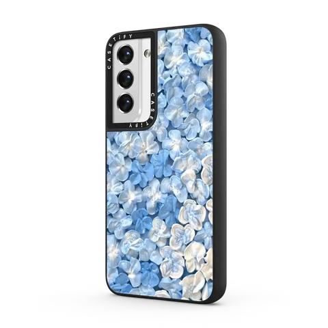 Blue Hydrangea Iphone Case By Ann Upton