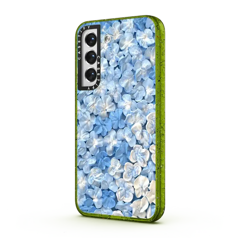 Blue Hydrangea Iphone Case By Ann Upton