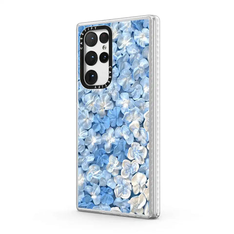 Blue Hydrangea Iphone Case By Ann Upton