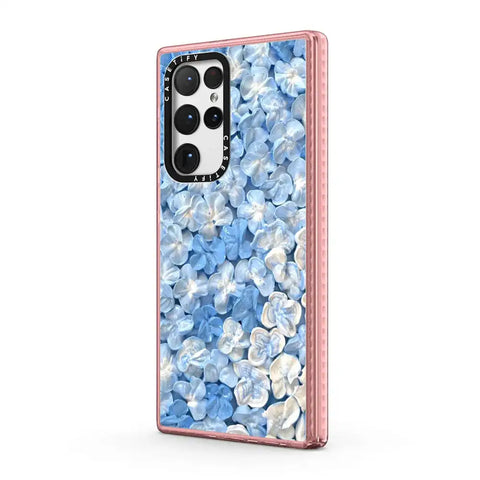 Blue Hydrangea Iphone Case By Ann Upton