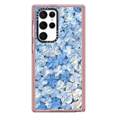 Blue Hydrangea Iphone Case By Ann Upton