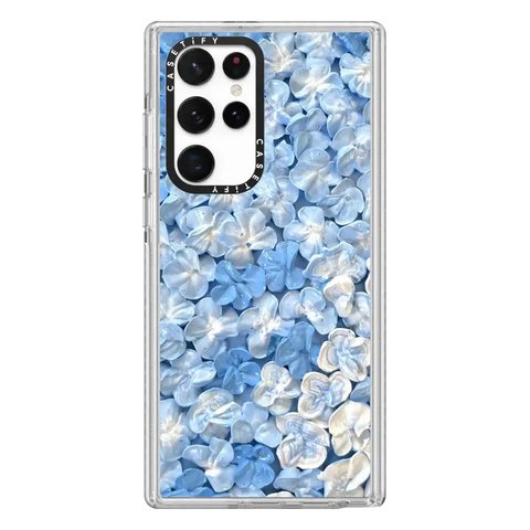 Blue Hydrangea Iphone Case By Ann Upton