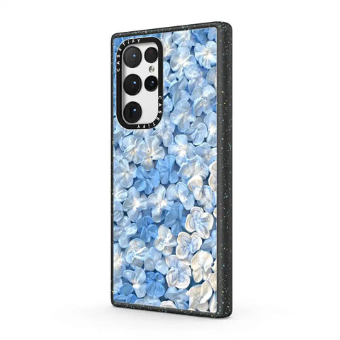 Blue Hydrangea Iphone Case By Ann Upton
