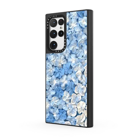 Blue Hydrangea Iphone Case By Ann Upton