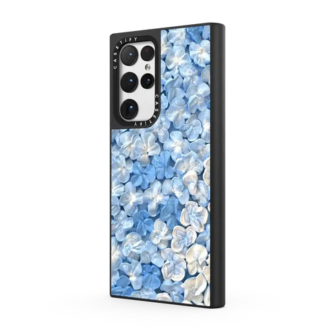 Blue Hydrangea Iphone Case By Ann Upton