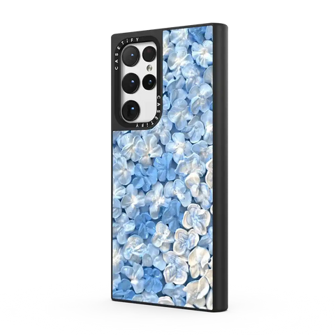 Blue Hydrangea Iphone Case By Ann Upton