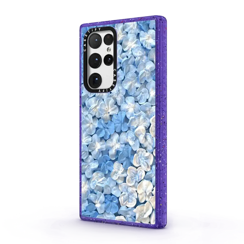 Blue Hydrangea Iphone Case By Ann Upton