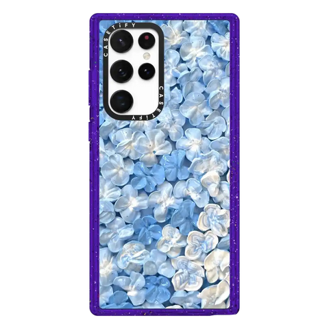 Blue Hydrangea Iphone Case By Ann Upton