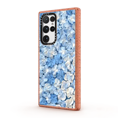 Blue Hydrangea Iphone Case By Ann Upton
