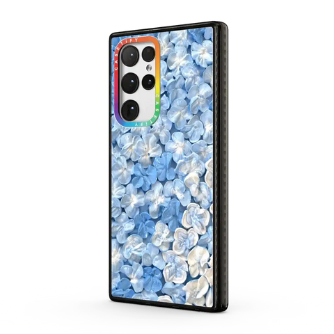 Blue Hydrangea Iphone Case By Ann Upton
