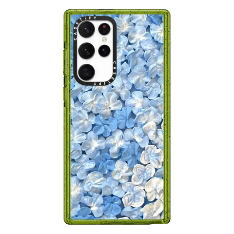 Blue Hydrangea Iphone Case By Ann Upton