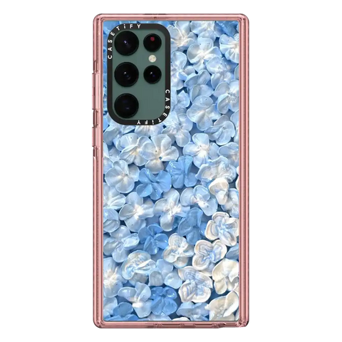 Blue Hydrangea Iphone Case By Ann Upton