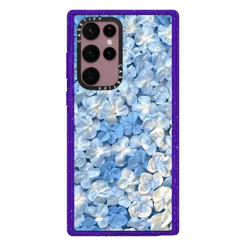 Blue Hydrangea Iphone Case By Ann Upton