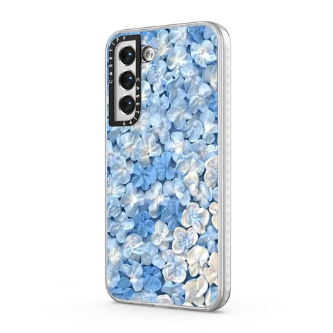 Blue Hydrangea Iphone Case By Ann Upton
