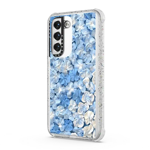 Blue Hydrangea Iphone Case By Ann Upton