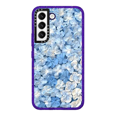 Blue Hydrangea Iphone Case By Ann Upton