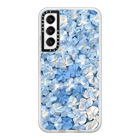 Blue Hydrangea Iphone Case By Ann Upton