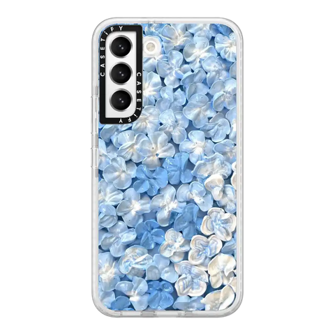 Blue Hydrangea Iphone Case By Ann Upton