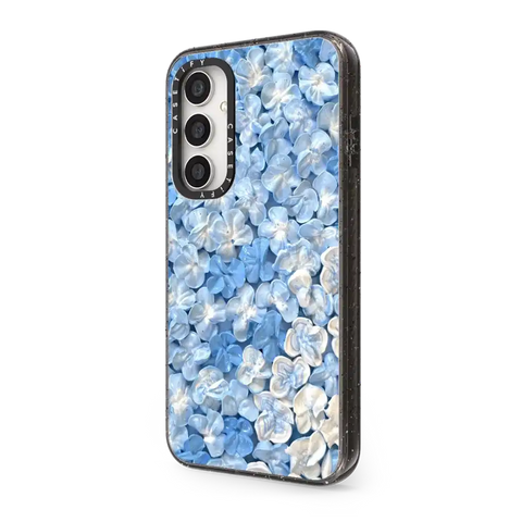 Blue Hydrangea Iphone Case By Ann Upton