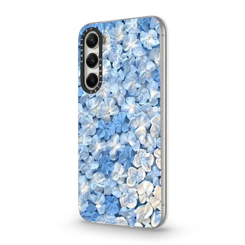 Blue Hydrangea Iphone Case By Ann Upton