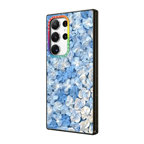 Blue Hydrangea Iphone Case By Ann Upton