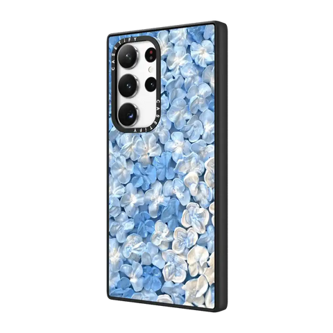 Blue Hydrangea Iphone Case By Ann Upton