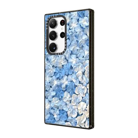 Blue Hydrangea Iphone Case By Ann Upton