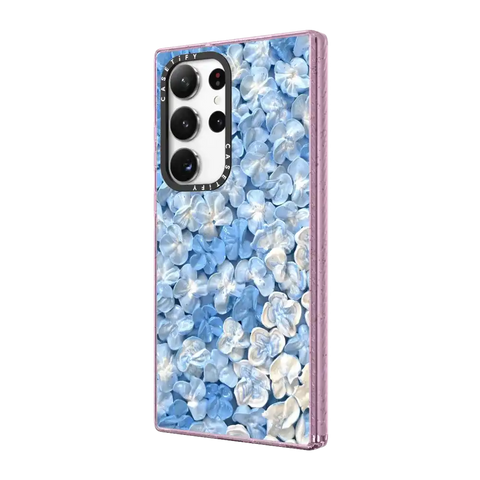 Blue Hydrangea Iphone Case By Ann Upton