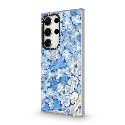Blue Hydrangea Iphone Case By Ann Upton