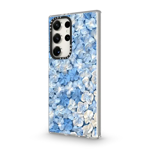 Blue Hydrangea Iphone Case By Ann Upton