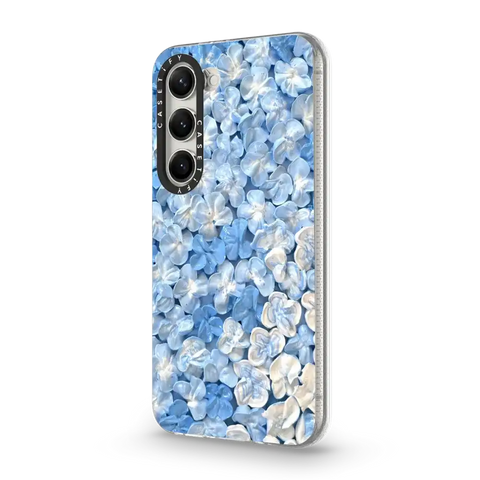 Blue Hydrangea Iphone Case By Ann Upton