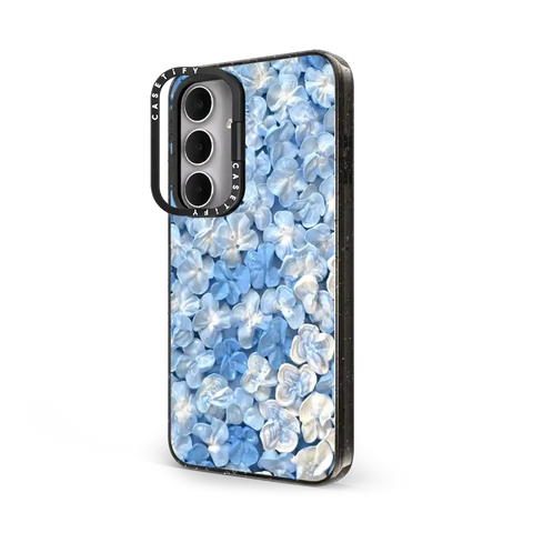 Blue Hydrangea Iphone Case By Ann Upton