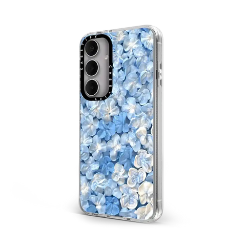 Blue Hydrangea Iphone Case By Ann Upton