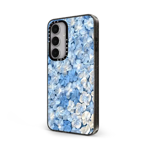 Blue Hydrangea Iphone Case By Ann Upton