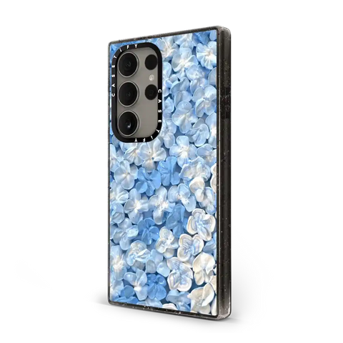 Blue Hydrangea Iphone Case By Ann Upton