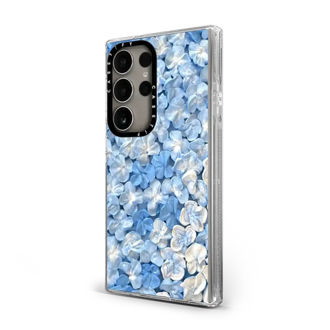 Blue Hydrangea Iphone Case By Ann Upton